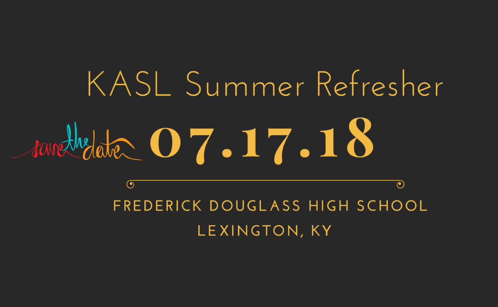 Summer Refresher 7-17-18